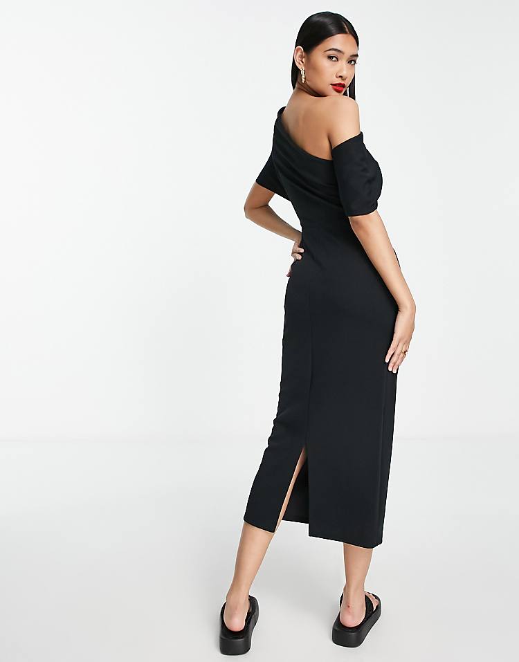 https://images.asos-media.com/products/asos-design-pleated-shoulder-pencil-midi-dress-in-black/204787612-4?$n_750w$&wid=750&fit=constrain